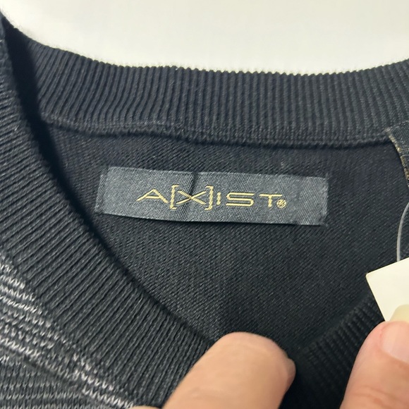 Acosta‎ men’s size M sweater, 100% cotton, long sleeve crewneck new with tags - Picture 7 of 11